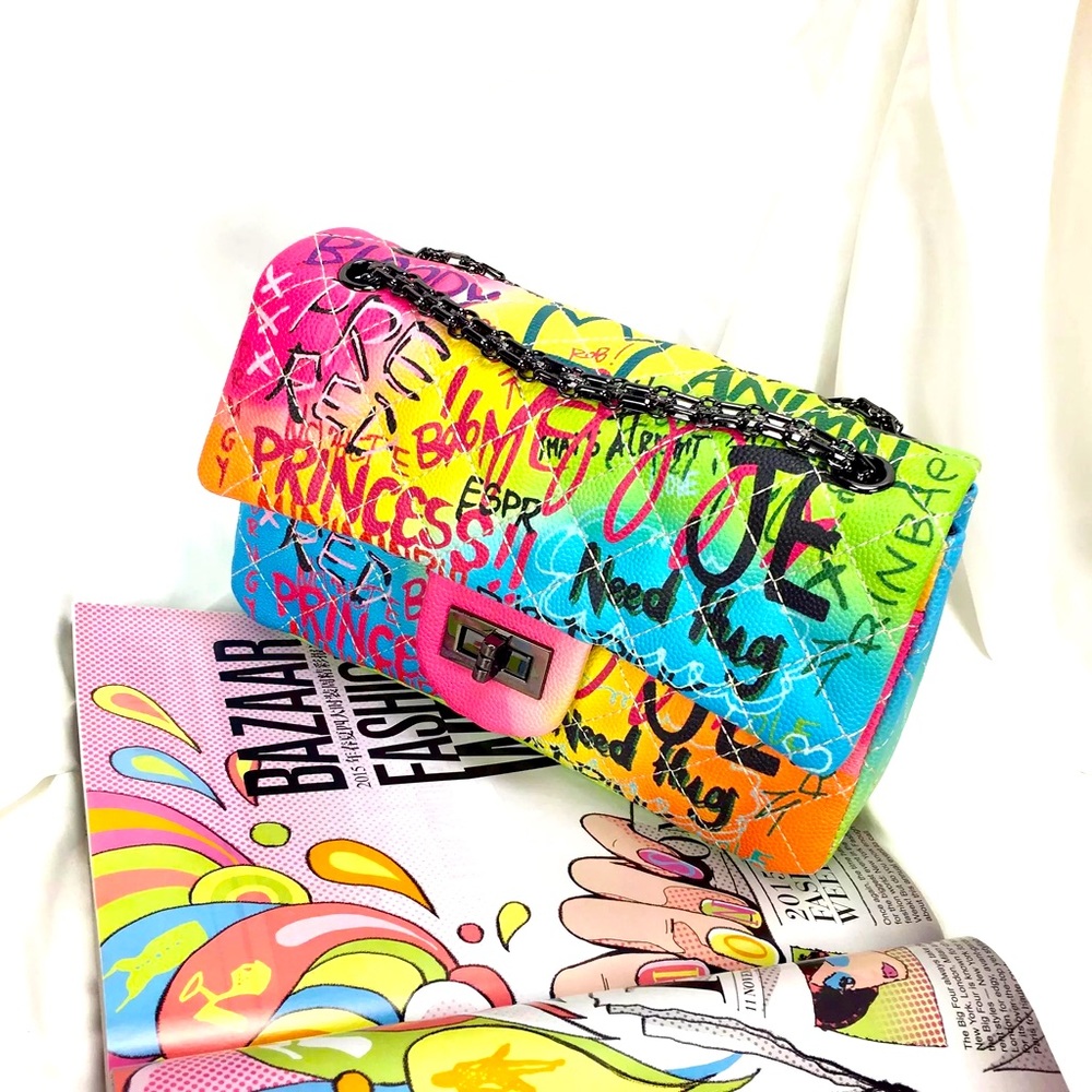 Graffiti Hand Bag